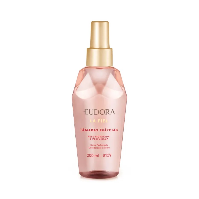 Spray Perfumado Desodorante Colônia La Piel Tâmaras Egípcias