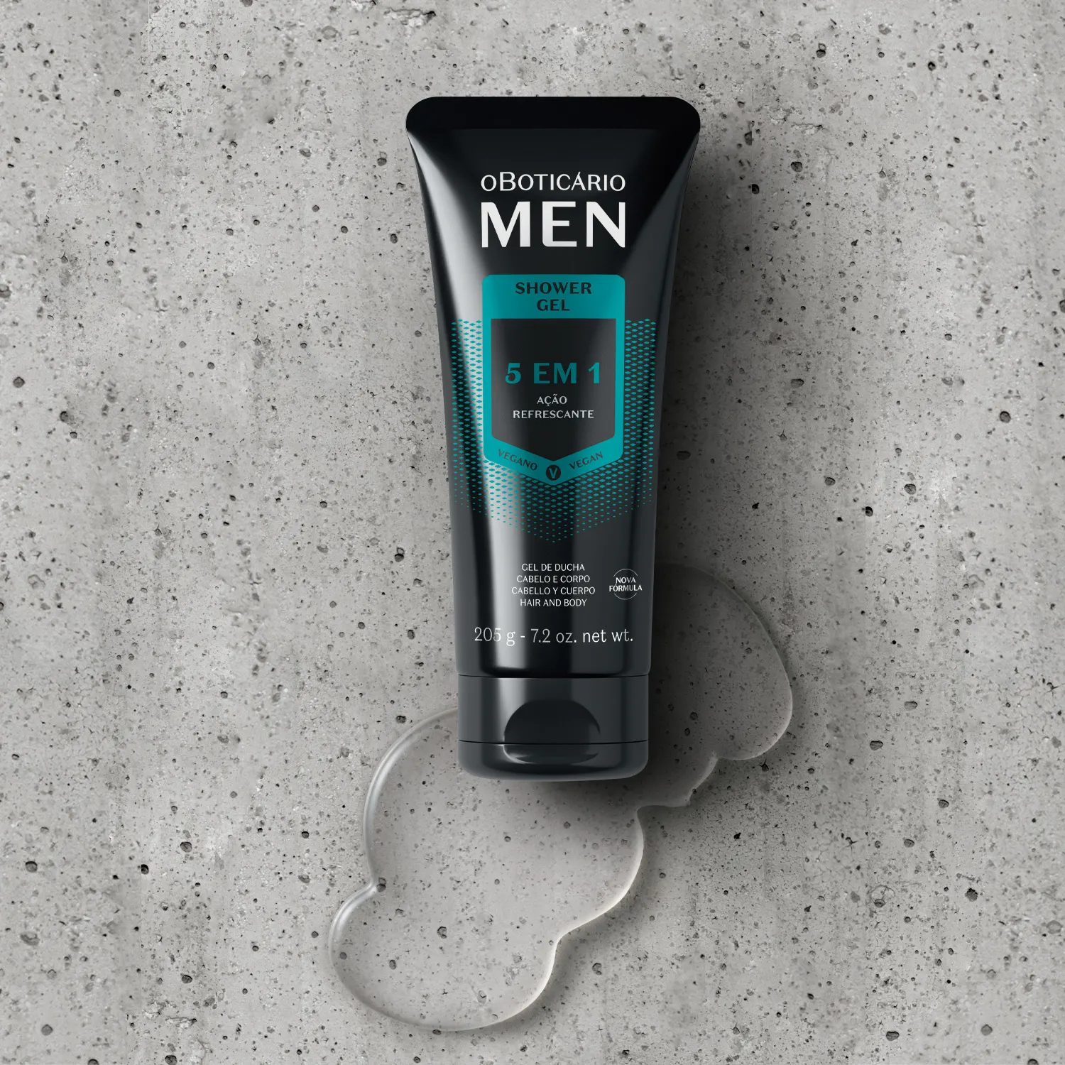 Shower Gel 5 em 1 Cabelo e Corpo Men