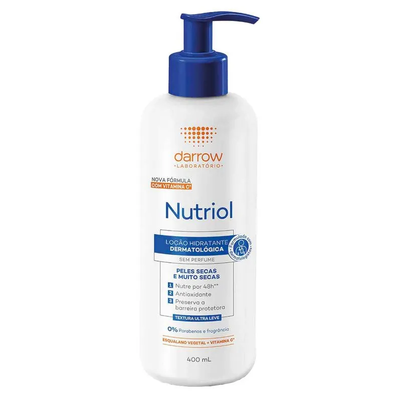 Loção Hidratante Darrow Nutriol - Sem Perfume