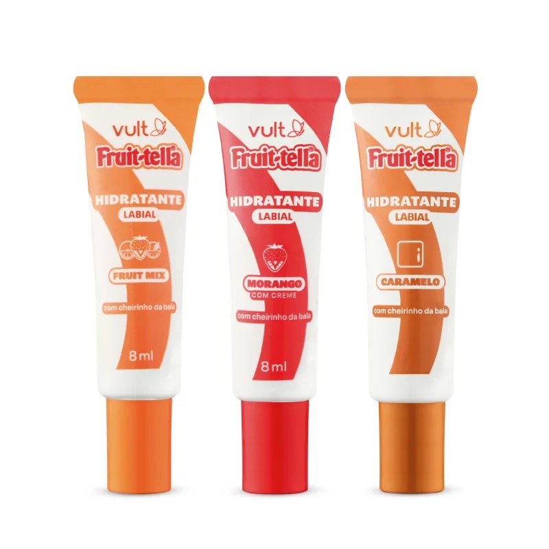 Combo Hidratante Labial Vult&Fruit-tella