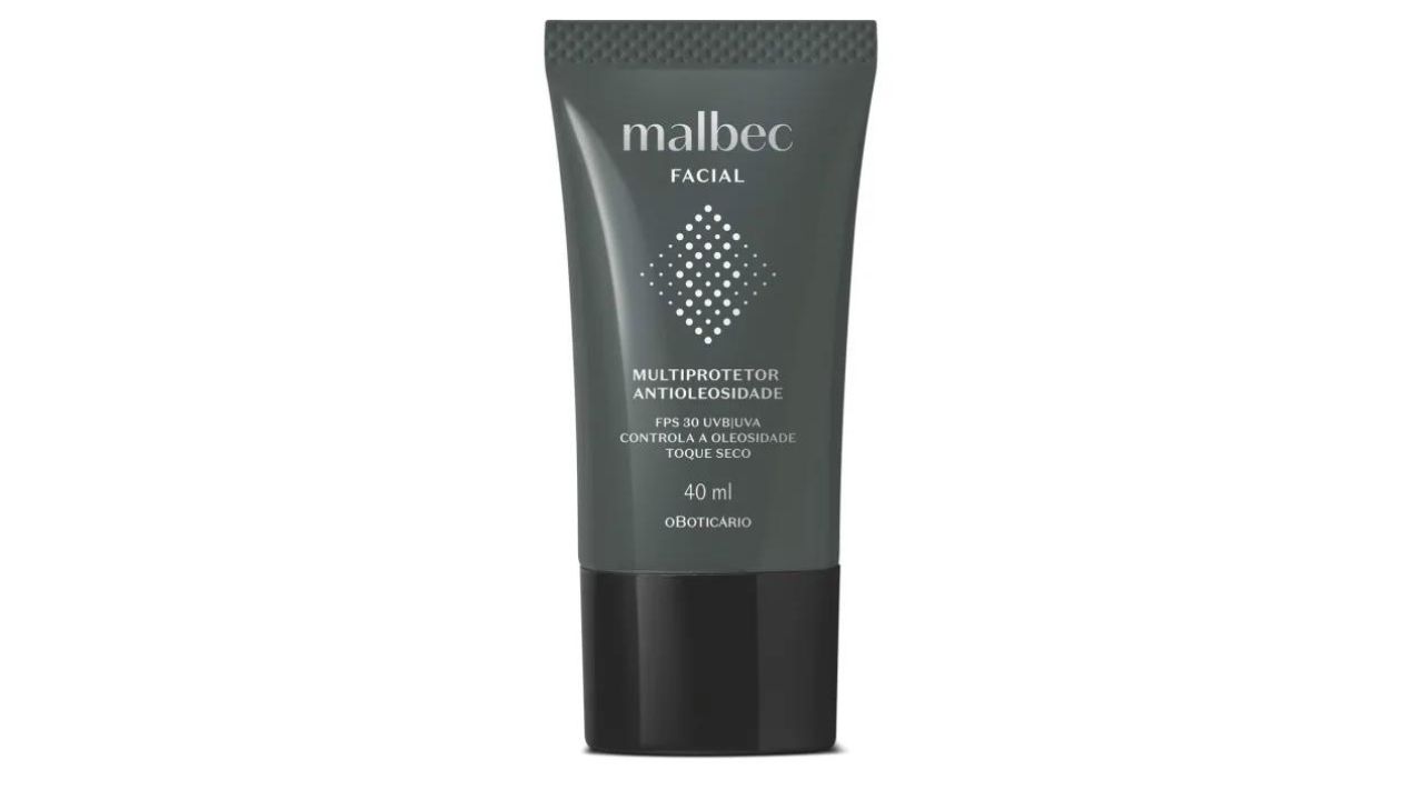 Multiprotetor Antioleosidade FPS30 Linha Malbec Facial