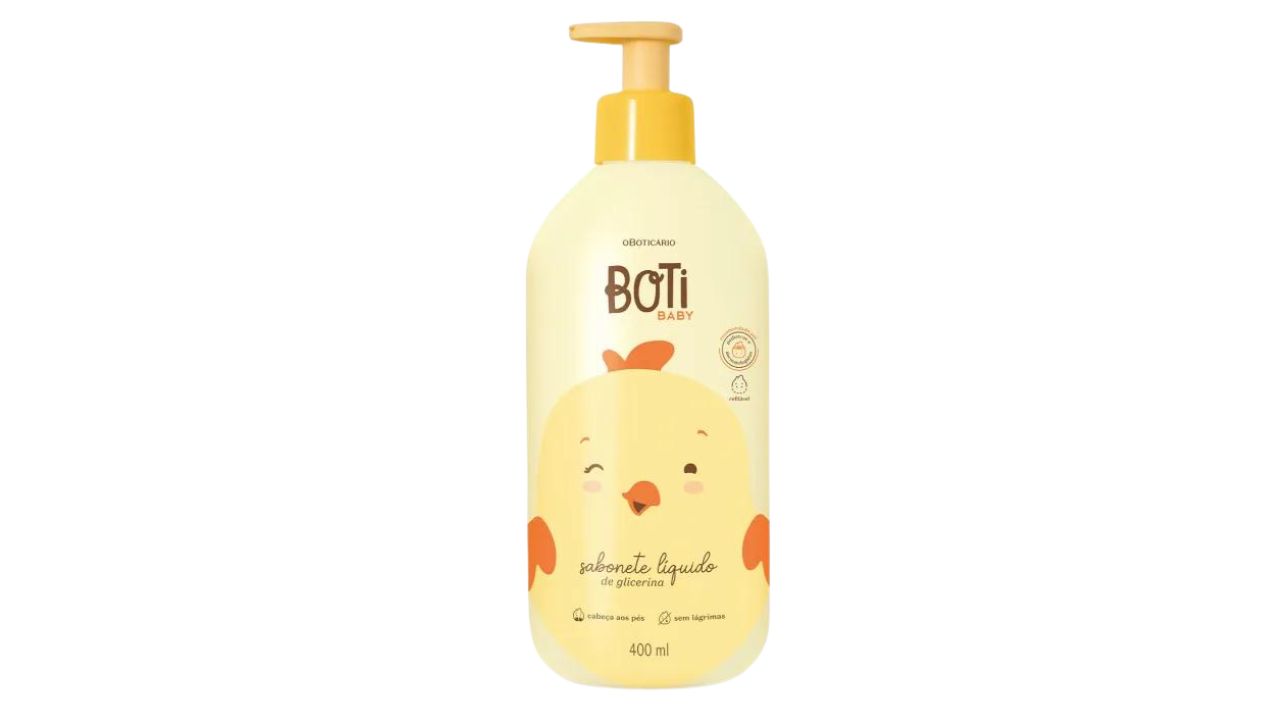 Sabonete Líquido de Glicerina Boti Baby