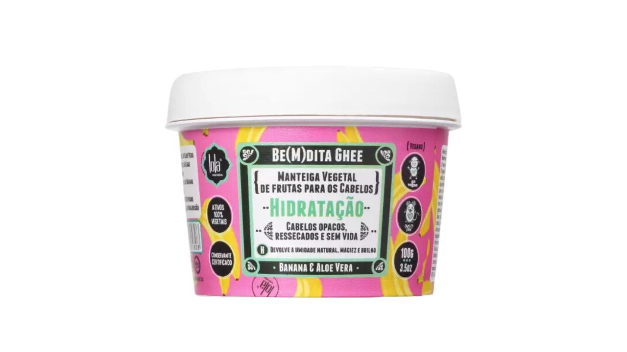 Lola Cosmetics Be(M)dita Ghee Hidratação - Máscara Capilar