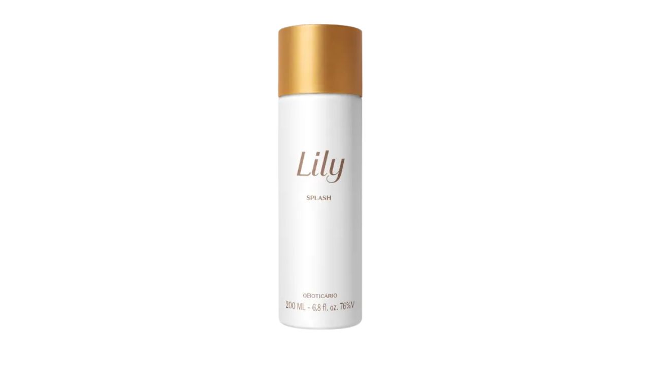 Body Splash Lily - O Boticário