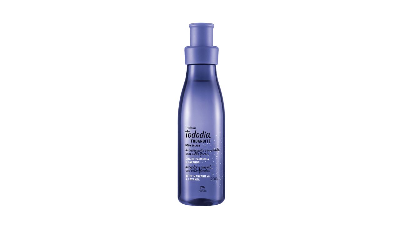 body splash Tododia Chá de Camomila e Lavanda - Natura